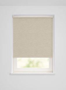 HEMA Rolgordijn verduisterend fijn geweven beige (beige)