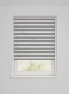 HEMA Duo rolgordijn lichtdoorlatend uni basic zwart (zwart)