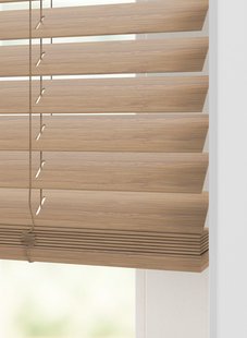 HEMA Jaloezie hout bamboe 50mm zand (zand)
