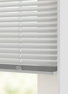 HEMA Jaloezie aluminium mat 25mm lichtgrijs (lichtgrijs)