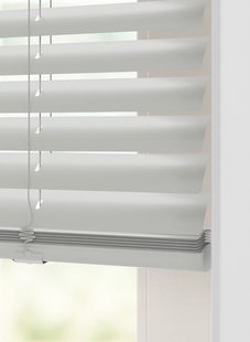 HEMA Jaloezie aluminium mat 50mm lichtgrijs (lichtgrijs)