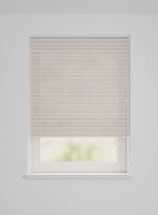 HEMA Plisse enkel transparant uni beige (beige)