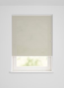 HEMA Plissé dubbel lichtdoorlatend uni crème (creme)