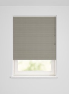 HEMA Plissé dubbel lichtdoorlatend uni grijs (grijs)