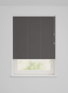HEMA Plissé dubbel lichtdoorlatend-meekleurende achterkant zwart (zwart)
