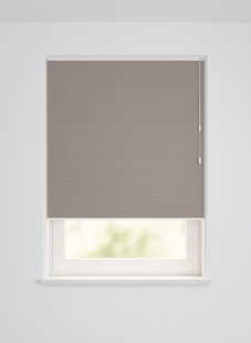 HEMA Plissé dubbel lichtdoorlatend parelmoer brons (brons)