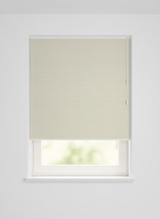 HEMA Plissé dubbel verduisterend uni offwhite (gebroken wit)