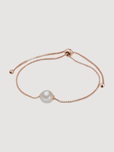Zilveren armband Leila met parel