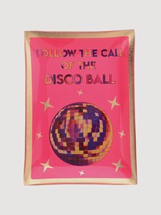Glazen bord Disco