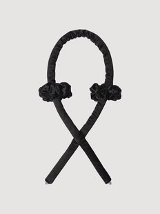 Charmeuse zijden hoofdband Curly met haarscrunchies, 3-delig