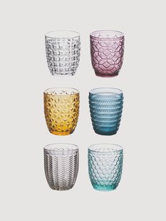 Tumblers geometrie, 6-delig