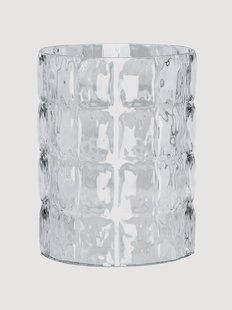 Mondgeblazen vaas Matelasse, H 30 cm