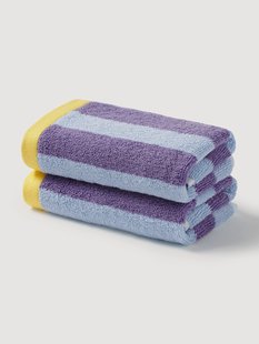 Gestreept handdoek Alva, in verschillende formaten