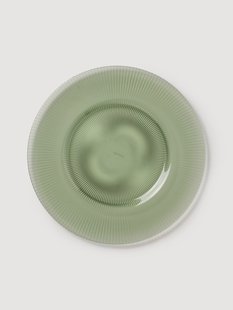 Geribbelde dinerborden Effie, 4-delig