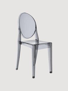 Stapelbare in- &amp; outdoor stoel Victoria Ghost
