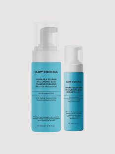 Skincare Set Hydrate &amp; Cleanse + Hydrate &amp; Plump, 2-delig