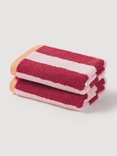 Gestreept handdoek Alva, in verschillende formaten