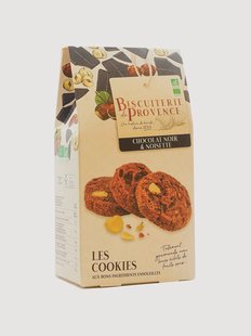 Biologische koekjes met pure chocolade