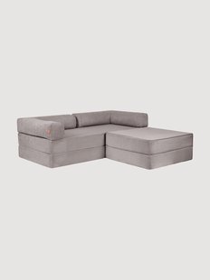 Corduroy modulaire hoekbank Familie Funzy