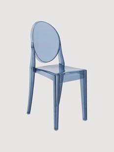 Stapelbare in- &amp; outdoor stoel Victoria Ghost