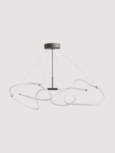 Grote LED-kroonluchter Ghost