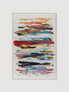 Handgeschilderde canvasprint Axes