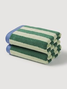 Gestreept handdoek Alva, in verschillende formaten