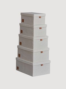 Opbergdozen Premium, 5-delig