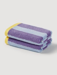Gestreept handdoek Alva, in verschillende formaten