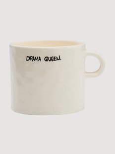 Handbeschilderde beker Drama Queen