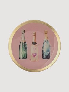 Glazen bord Champagne