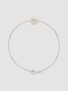 Zilveren armband Kira met parel