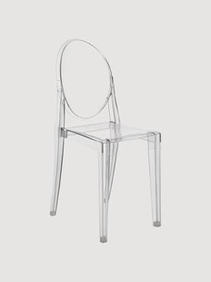 Stapelbare in- &amp; outdoor stoel Victoria Ghost