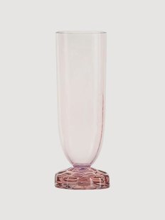 Champagneglazen Jellies met structuurpatroon, 4-delig
