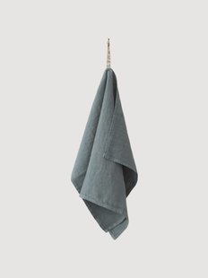 Linnen theedoek Blue Fog