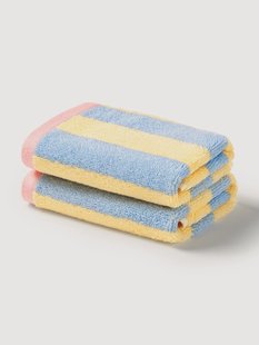Gestreept handdoek Alva, in verschillende formaten