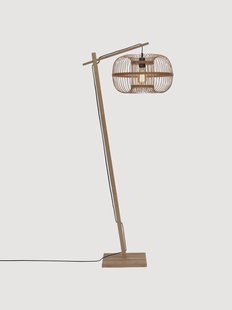 Leeslamp Hokkaido van bamboehout
