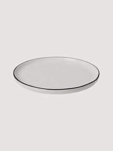 Handgemaakt dessertbord Salt
