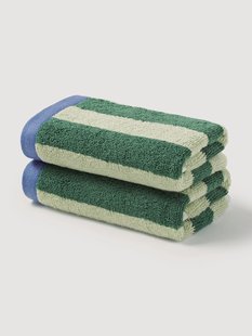 Gestreept handdoek Alva, in verschillende formaten