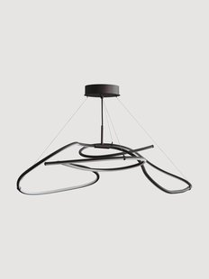 Grote LED-kroonluchter Ghost