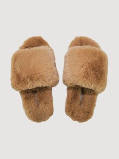 Dames slippers Slide Fur