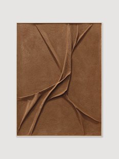 Handgeschilderde canvasprint Leather
