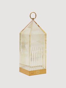 Draagbare in- &amp; outdoor LED tafellamp Lantern met dimmer