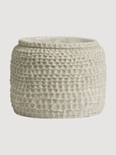 Handbeschilderde plantenpot Aoba van beton