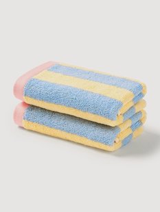 Gestreept handdoek Alva, in verschillende formaten