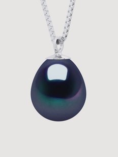 Zilveren ketting Nerivelle met parels