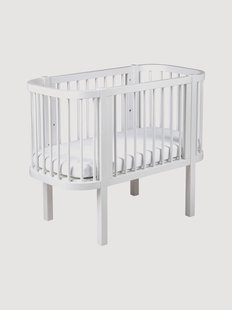 Babybedje Nighty van beukenhout, 91 x H 80 cm