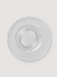 Geribbelde dinerborden Effie, 4-delig