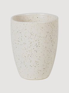 Handgemaakte koffiekopjes Nordic Vanilla, 2-delig
