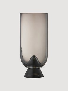 Mondgeblazen vaas Glacies, H 18 cm